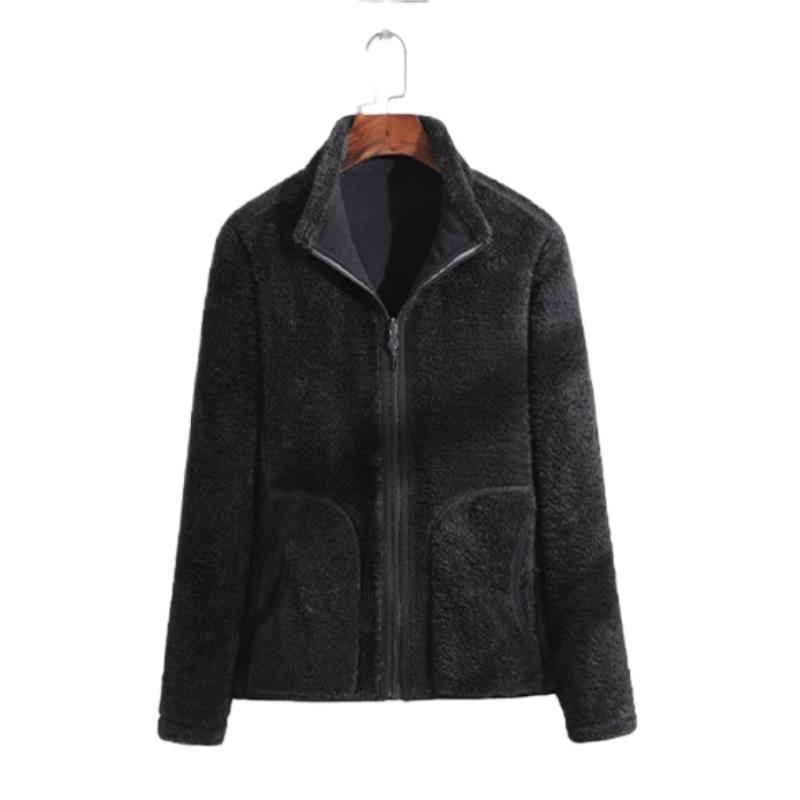 Autumn and Winter Double-sided Fleece Fleece Men's Plus Velvet Thickened Jacket Polar Fleece Jacket