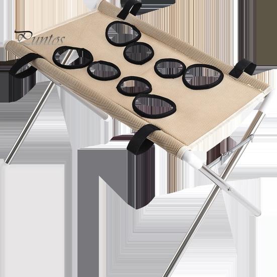 Dog Nail Trimming Helper Pet Grooming Table, Hammock with Foldable Stand, 4-Hole or Multi-function 8-Hole, Washing Station for Cats, Small Dogs,