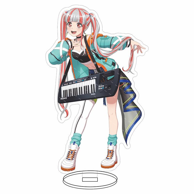 Cartoon Anime RAISE A SUILEN Stand Acrylic Figure MASKING PAREO CHU² BanG Dream Standing Model Plate Props Cosplay
