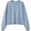 Womens Oversized Hooded Zip-Up Sweatshirt Lightweight Cotton Blend Casual Top