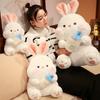 Adorable Plush Bottle Bunny Doll Soft Stuffed Toy For Kids Gentle Comfort Gift