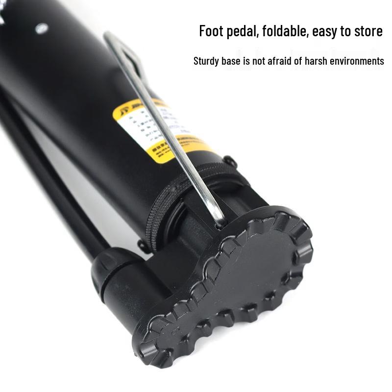 Portable High-Pressure Bike and Ball Pump