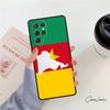 Cameroon National Flag Phone Case For Samsung Galaxy S24 S25 S23 S22 Ultra Note 10 20 Plus S20 S21 FE Cover