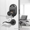 New American Standard Smart Deadbolt Lock with Fingerprint for Wooden Doors.