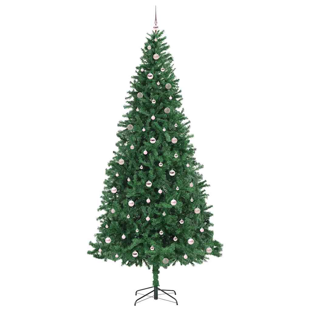 Artificial Christmas Tree with 300 LEDs and Stand Green 300 Cm