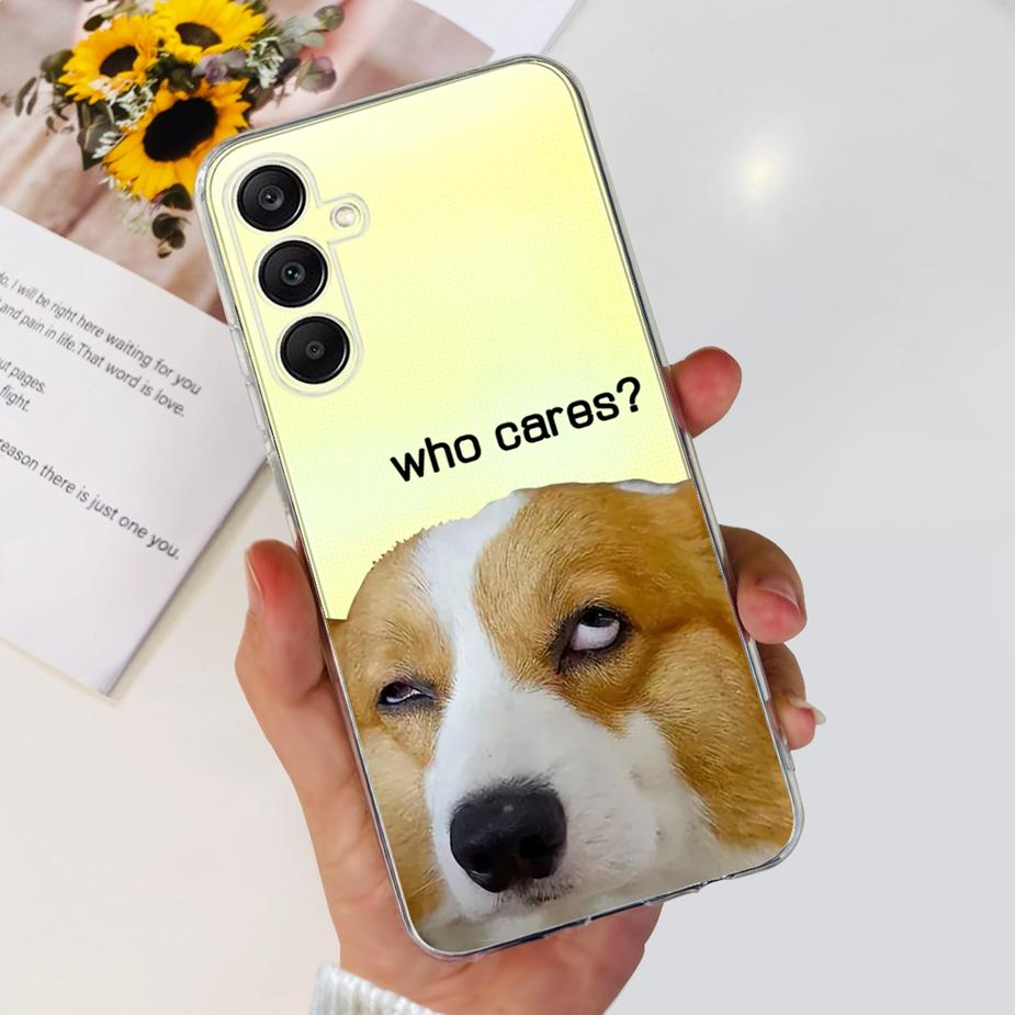 

Чехол для Samsung Galaxy A55 A15 A25 A35 5G Роскошный Чехол с Рисунком Прозрачный Силиконовый Чехол Для Samung A25 2023 Galaxy A15 A 35 55 Корпус Galaxy A55