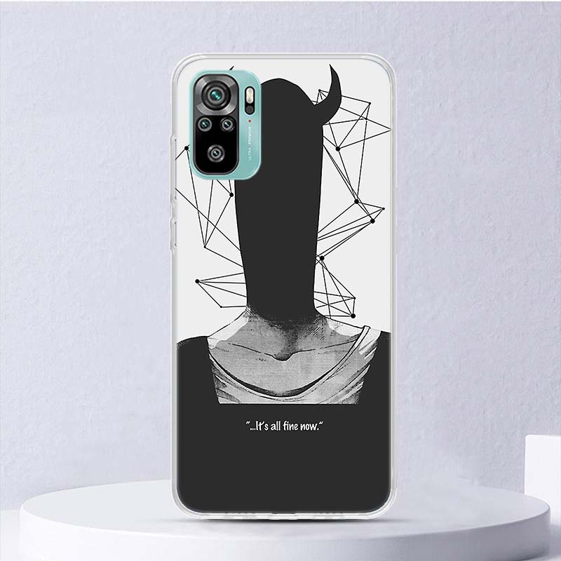 Oyasumi Punpun Soft Case For Xiaomi Redmi Note 14 13 12S 11S 10S 12 Pro Plus Phone Cover 11 10 11E 11T Note14 Shell Coque Note 1