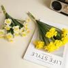Top Quality DIY Pastoral Style Narcissus Bouquet Fake Flowers Artificial Flowers Living Room Decoration Table Flowers Indoor