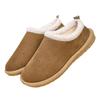 Birkenstock cotton slippers autumn and winter new retro flat-bottomed velvet warm bag head fluffy cotton slippers