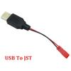 Plug Battery Charger Cable RC USB Charging Lithium Battery Charger Power Supply Cord Power Cable