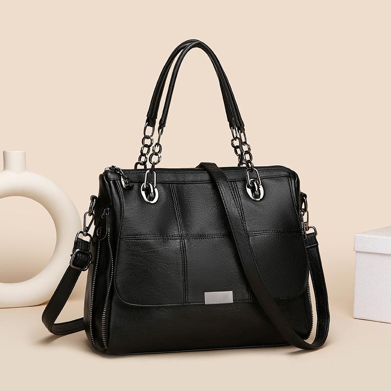 A Large-capacity Casual Tote Bag for Middle-aged Mothers with A Single Shoulder and Crossbody
