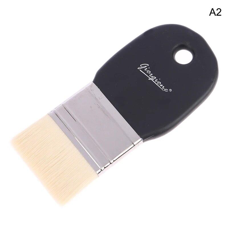 Brosse à cheveux à poils durs, stylo de peinture, Gouache, aquarelle, peinture à l'huile sur grande surface, brosse murale acrylique, brosse de nettoyage pour barbecue