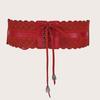 Damenhemd Breiter Taillengürtel Vintage Elegant Elastisches Seil Universeller Taillengürtel Damen Kleid Hemd Breiter Taillenbund Korsett