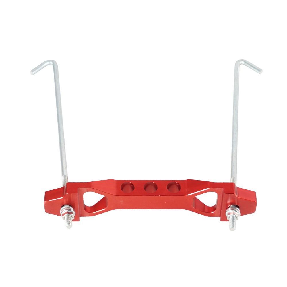 New JDM Style Car Racing Battery Tie Down Battery Fasten Bracket Holder 14cm 19CM for Honda Civic Aluminum Car Accessories Gold