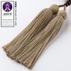 Buddhist Altar Shop Takita Shoten Kyoto Prayer Beads for Siamese Brown 22 Pure Silk Head Beads Bag Included Prayer Beads That Can Be Used by All