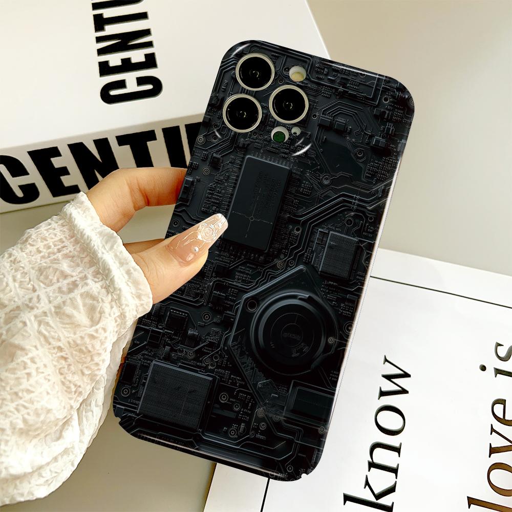 Carcasă de telefon all-inclusive cu film, design vestimentar, carcasă rigidă, acoperire completă pentru cameră, pentru iPhone, Samsung, Xiaomi, Poco, Redmi, Huawei, Honor
