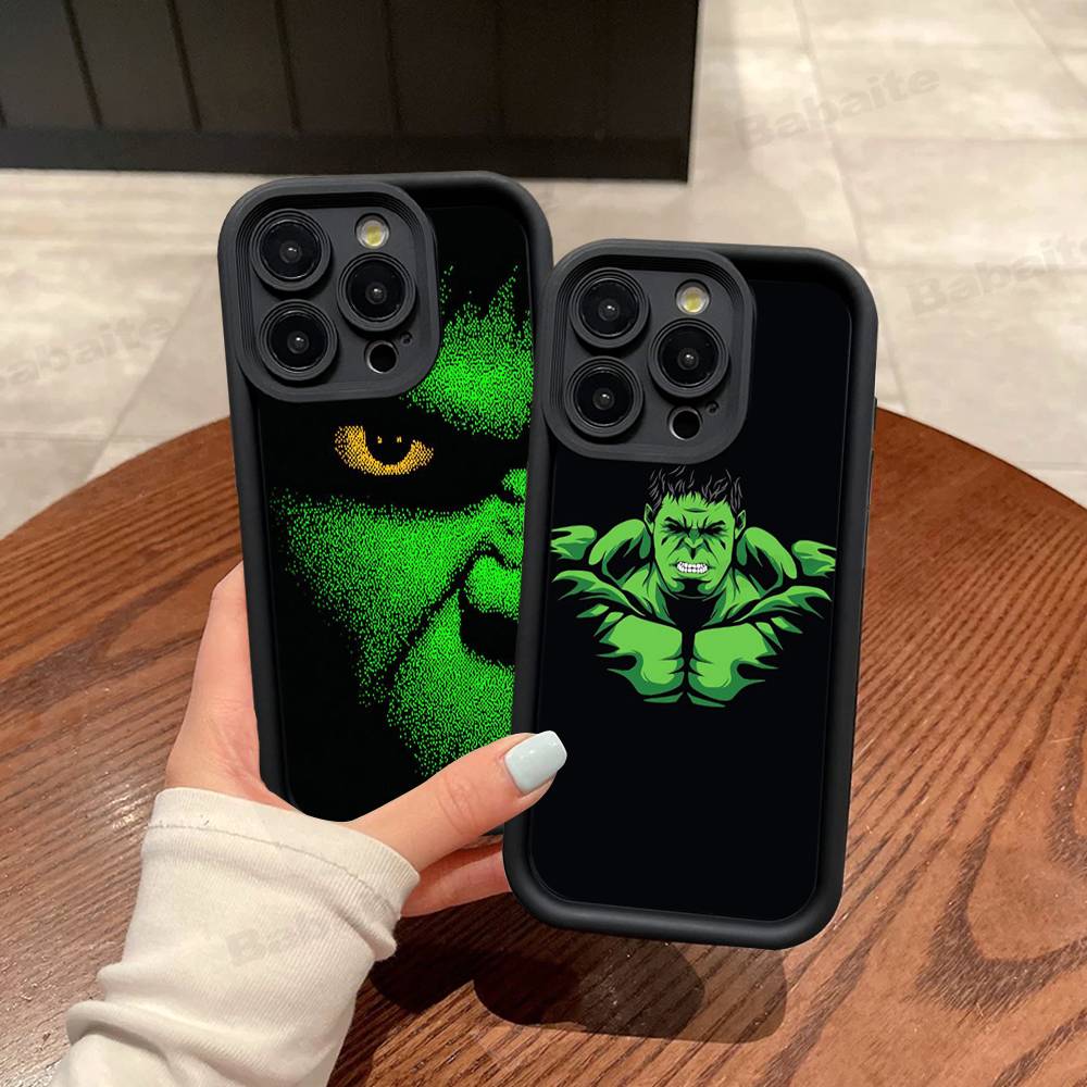 Superhero H-Hulk Phone Case For IPhone 17 16 15 14 13 Pro Max Plus 12 11 Cover
