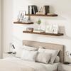 In-Stock Multi-Layer Floating Wall Shelf Rack for Living Room, Bedroom, Bathroom, or Kitchen Storage