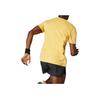 adidas Slim Fit Comfortable Round Neck Short Sleeve T-Shirt With Solid Color Print Logo Men Tops Light-Yellow IR7126