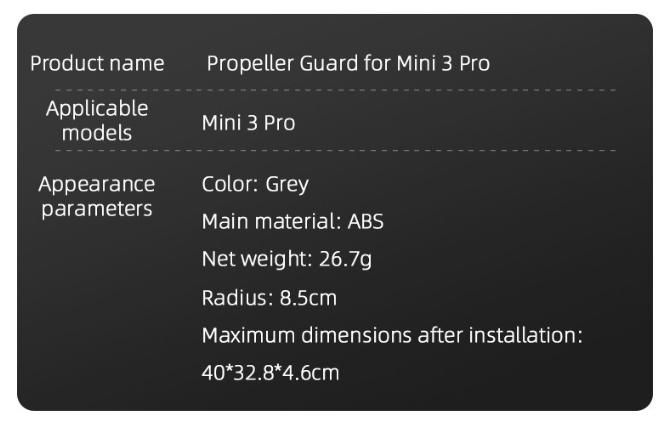 Propeller Guards for Dji Mini 3 Pro Drone 4 Pcs