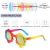 Favors Kids Sunglasses Flower Shaped Sunglasses for Toddler Girls Boys Round Flower Sunglasses