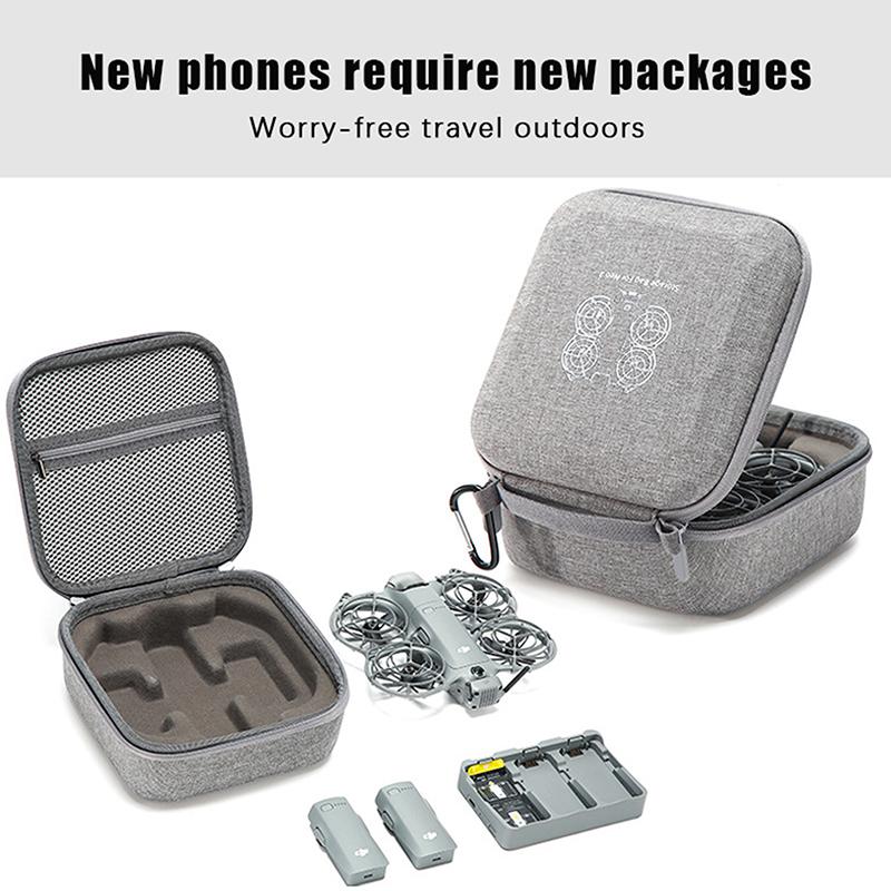 Carrying Shockproof Case For Dji Neo 2 Fly More Combo Kit Case Portable Storage Bag For Dji Neo 2 Rc N3 Drone Remote Accessories