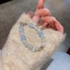Exquisite Opal Crystal Beaded Bracelet For Women Elegant Star Pendant Adjustable Bracelets Fashion Friendship Jewelry Gifts