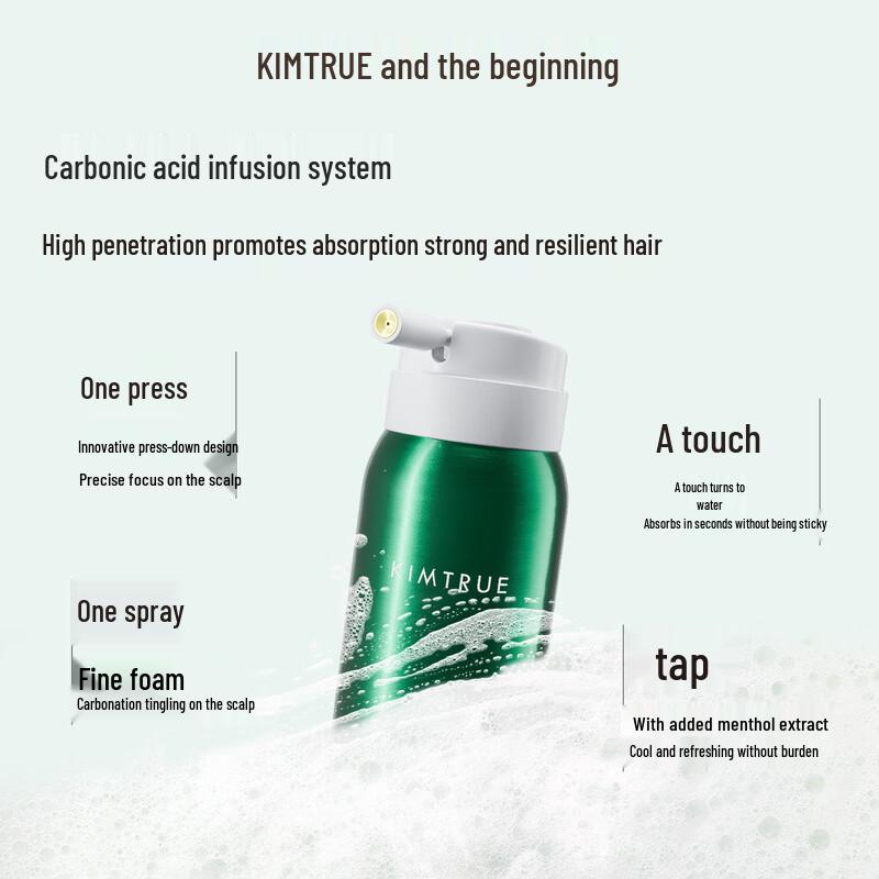 KIMTRUE Anti-Hair Loss Scalp Foaming Essence 50ml