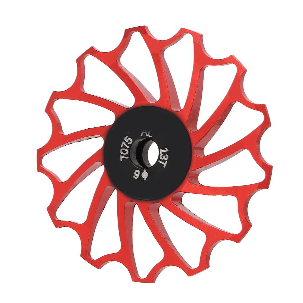 Mountainbike Schaltwerk Röllchen Metall Keramik 13Z Fahrrad Führungsrolle Spannrad Gold