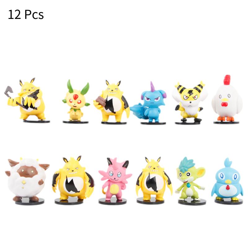 Doll Palworld Toys Model Action Figure Character Model Decor Collect 12 Pcs