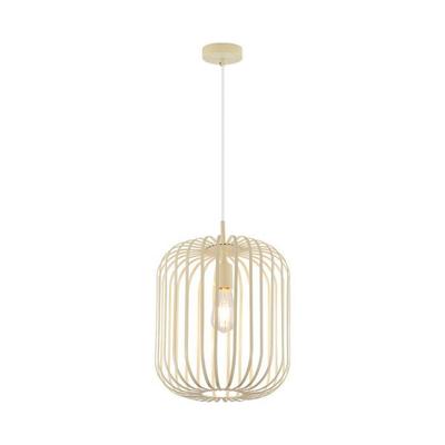 Decorative Pendant Light 1xE27 23W IP20 – Beige
