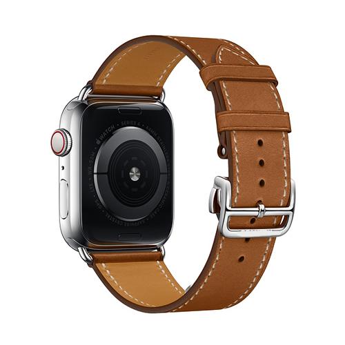Leather Strap for Apple Watch Band 44mm 40mm 45mm 41mm 38mm 42mm Genuine Leather Single Tour Bracelet iWatch Series 5 4 3 6 Se 7