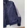 Men's 2026 High-End Japanese Style Three-Stripes Zipper Jacket - Sporty Hoodless Cardigan