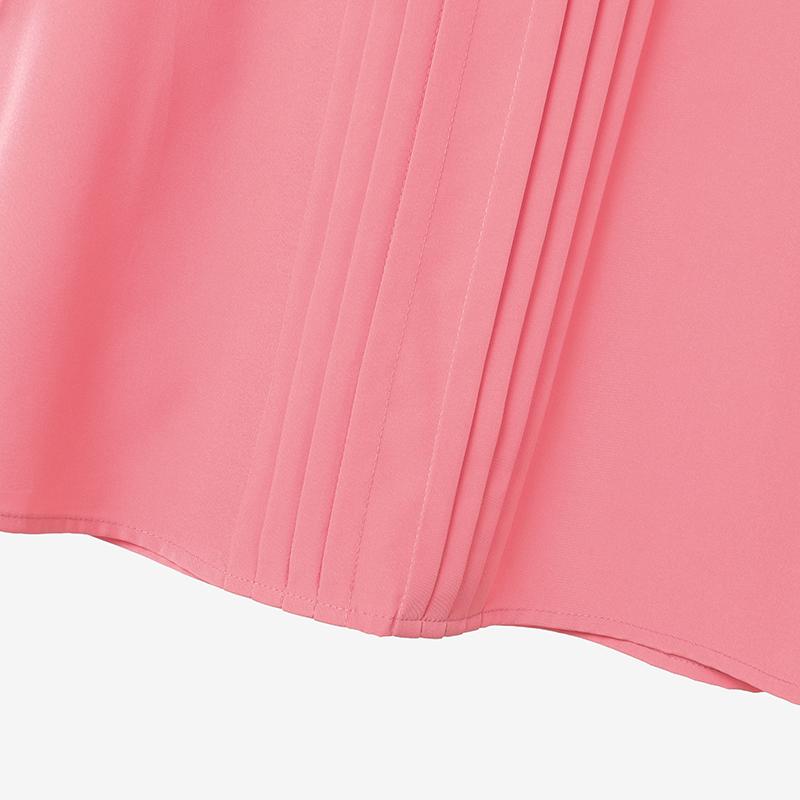 ZANZEA Bluză obișnuită, lejeră, cu mâneci 3/4, cu gât rotund