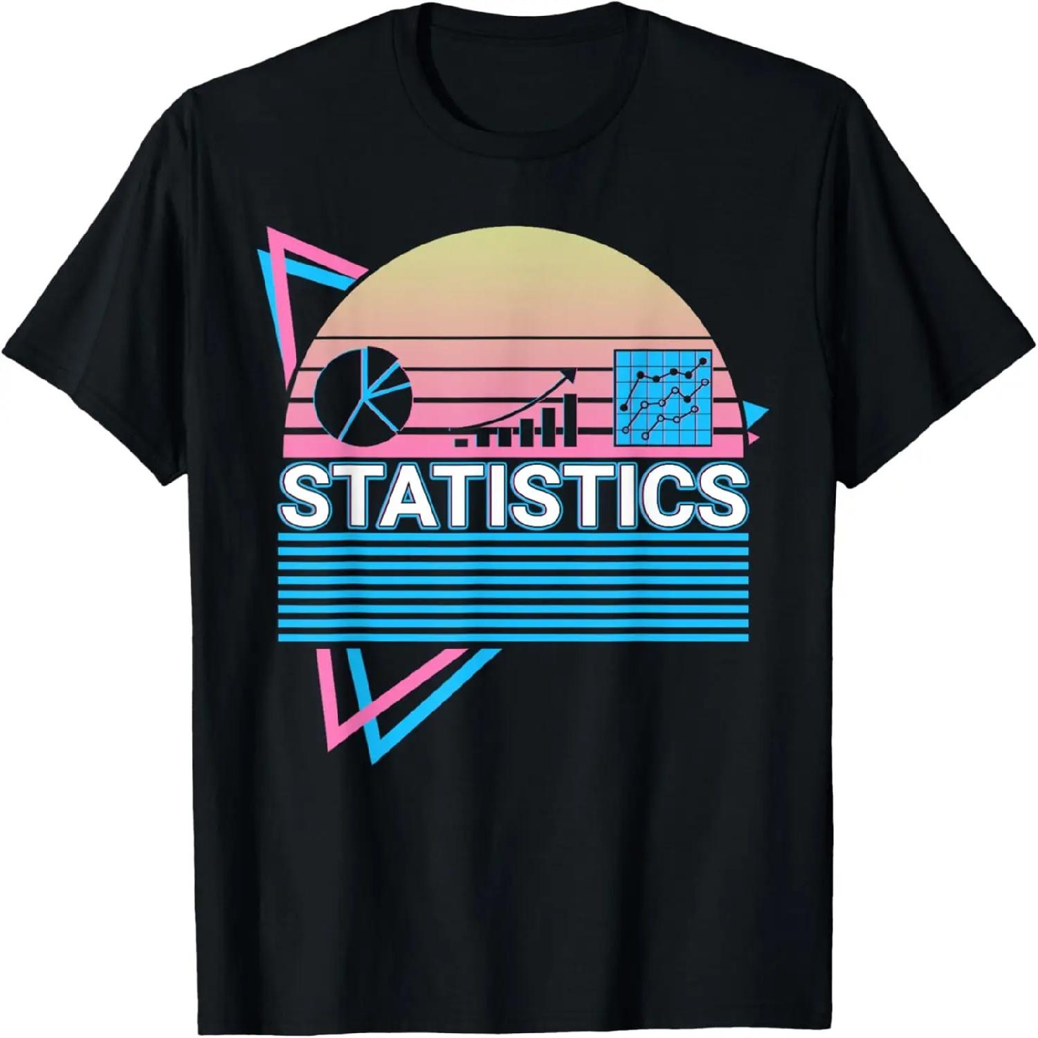 Статистика Ретро Футболка XXXXXL разноцветный