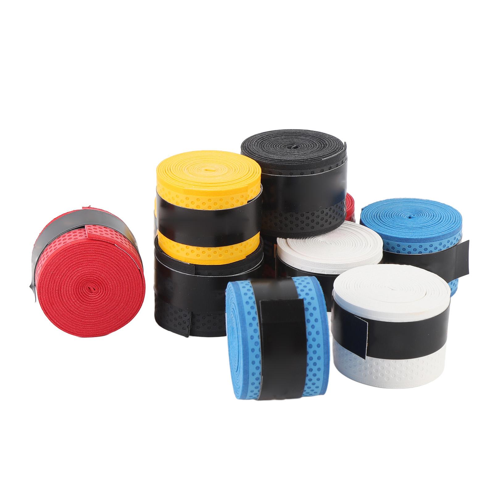 

10 шт. Теннисная ракетка лента для захвата 110 см ПУ противоскользящая суперабсорбирующая накладка для бадминтона Multi