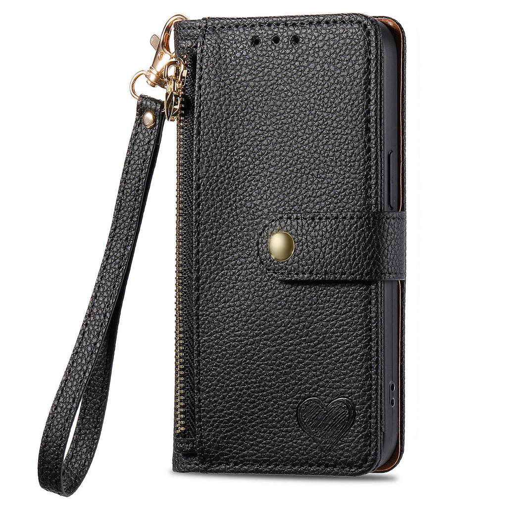 Leather Zipper Wallet Card Holder Case For Samsung Galaxy S23 Ultra S22 Plus S21 A23 A14 A34 A54 A53 A24 A73 A52 A53 Purse Cover