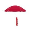 Marbueno SUMMER 10094R Beach Parasol, Ø 180 Cm, Red, Nylon and Steel