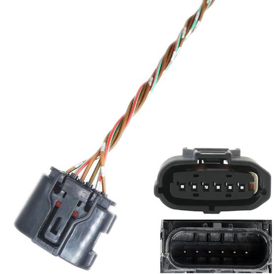 

6PIN Backup Parking Sensor Harness Connector Plug Compatible with Toyota & Lexus Tundra 2007-2014 Corolla 3ZZFE 1ZZFE,Sienna 2011-2017,RX450h RX350