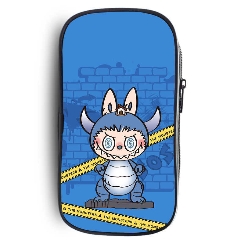 2025 Labubu Primary And Secondary School Students Cartoon Diy Printing Fashion Storage Pencil Bag