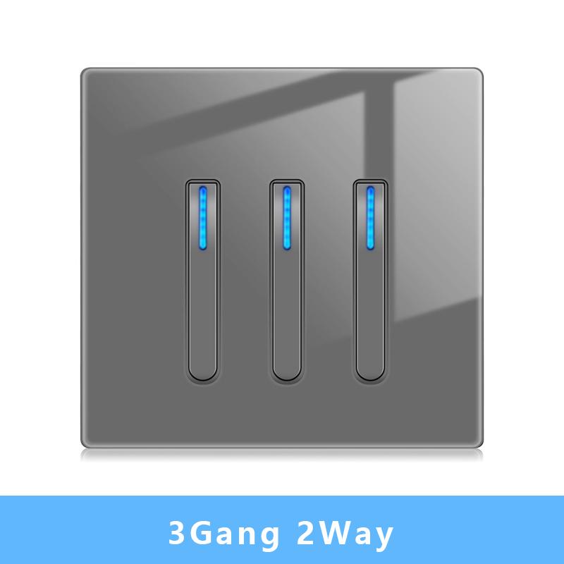 Nástěnný vypínačový panel LED indikátor UK EU FR Univerzální USB Elektrická zásuvka Klavírní klávesy Samoresetovací nástěnné vypínače TV Počítač