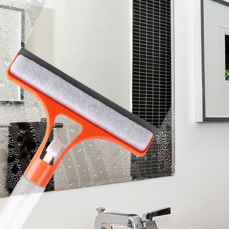 Window Squeegee For Home Window Scrubber Bathroom Glass Cleaning Tool Mirrors Wiper Effective All Purpose Glass Cleaner For