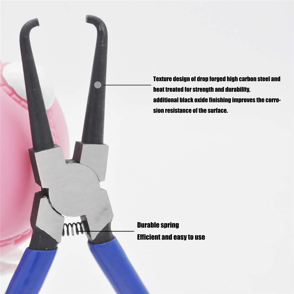 Petrol Clip Repair Tool Quick Release Joint Clamping Pliers Removal Multifunctional Portable Carbon Steel Fuel Line