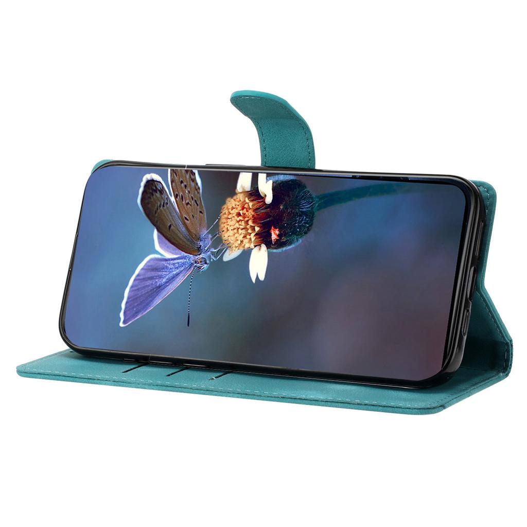 For Honor 200 Pro 5G Case Butterfly Flower Pattern Skin-Touch Leather Phone Cover