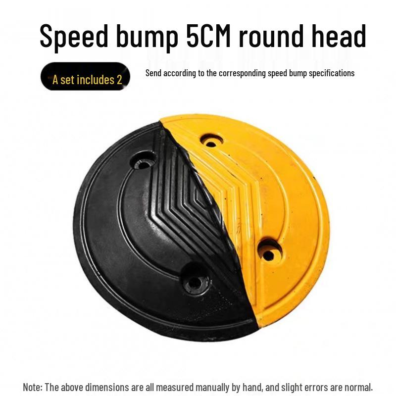 High Load Capacity Rubber Speed Bump for Car & Road Safety