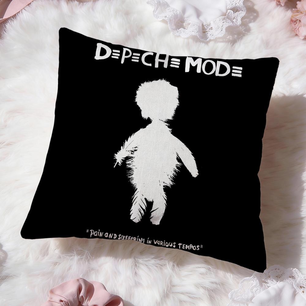 Band D-Depeche M-Mode Kissenbezug Premium Komfort Wendbare Kissenhülle -Zwei-in-Eins-Design für jeden Raum & Autoinnenraum