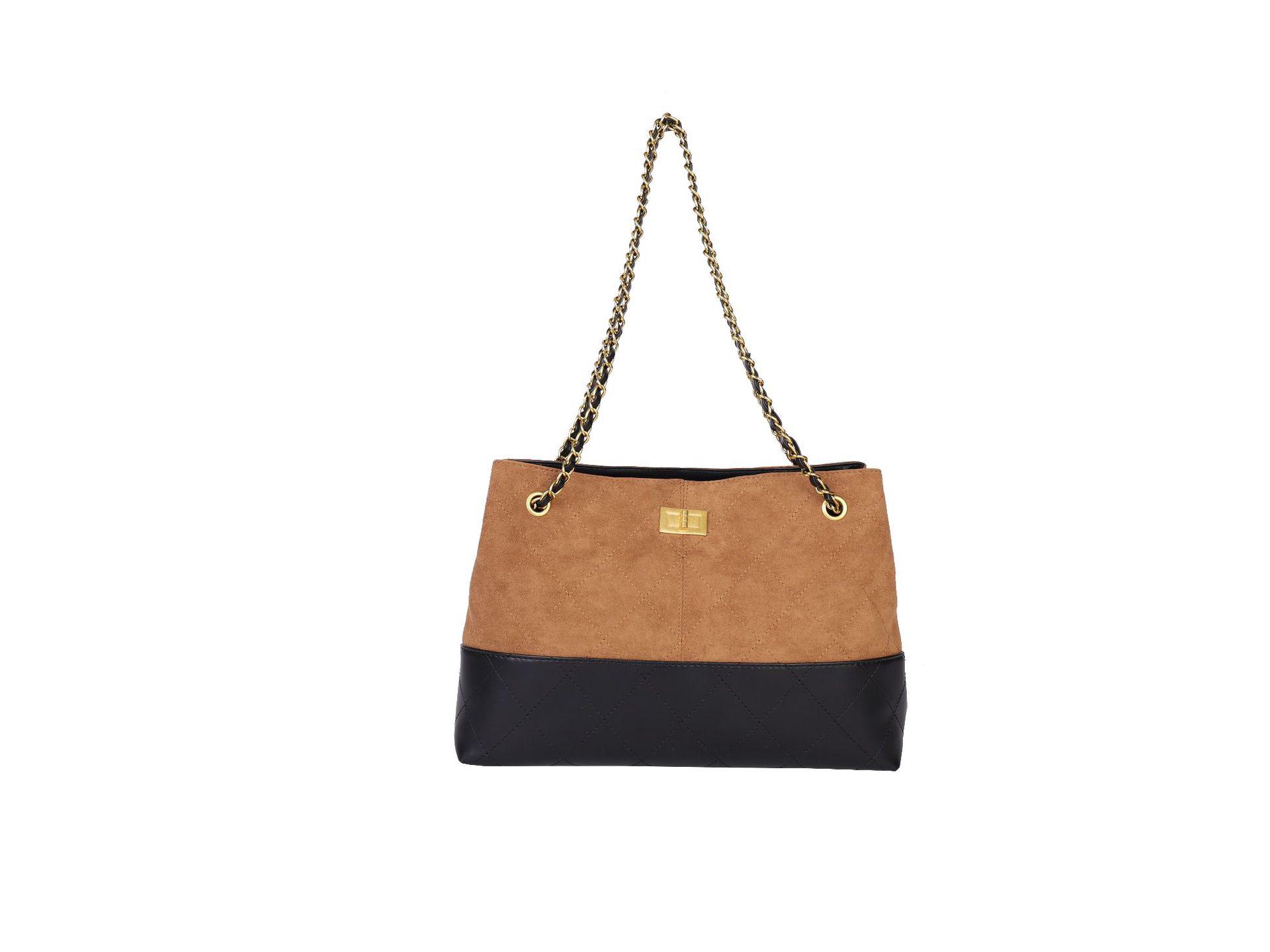 

Elegant Retro Women s Large Capacity Shoulder Crossbody Tote жовтий