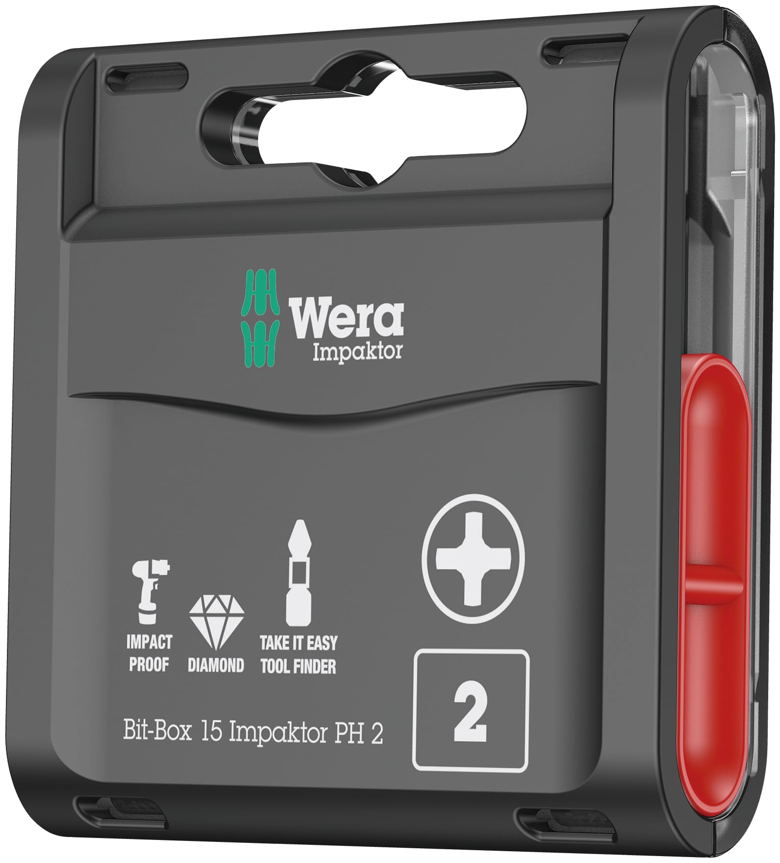 

Wera Impactor Diamond Bit Box Set PH2 1 057752 851/1