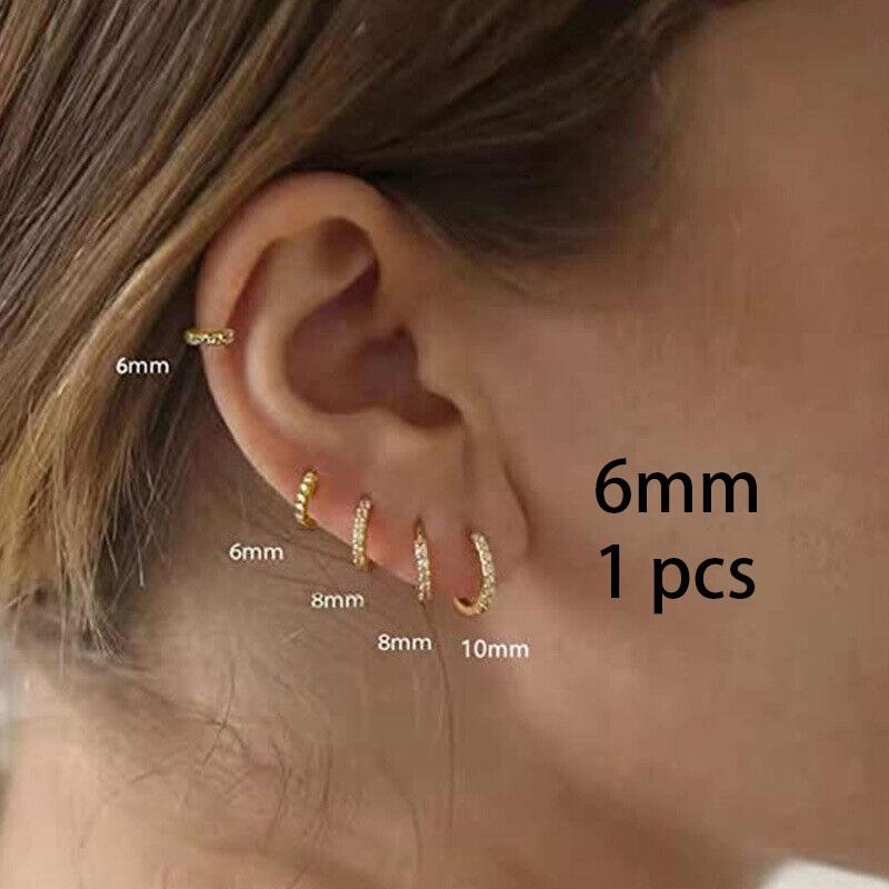 Boucles d'oreilles délicates et chics style Ins, petites et exquises, adaptées aux oreilles sensibles