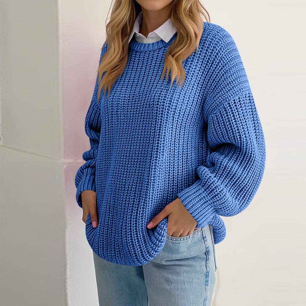 Women's Casual Long Sleeve Wool Hollow Out Sweaters For Women 2025 Trendy Lightweight Crochet Pullover Tops